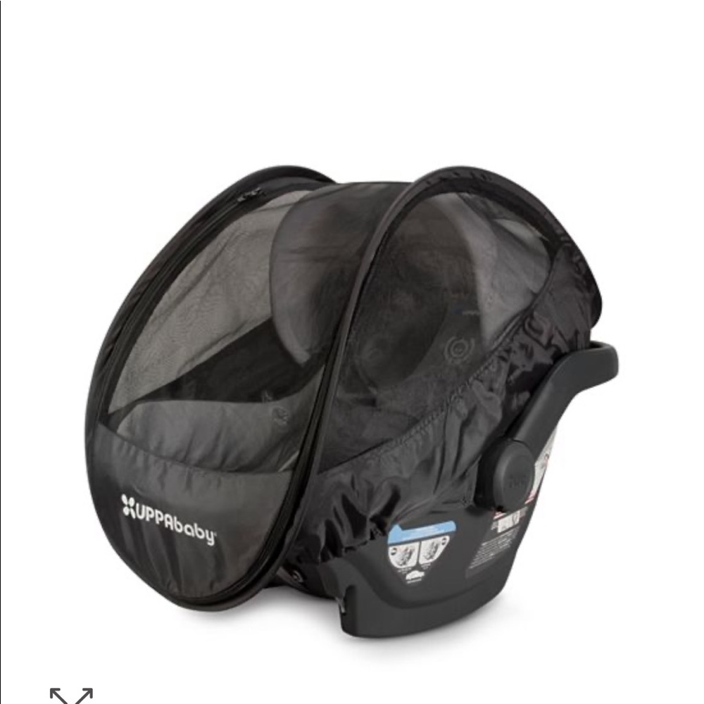 Uppababy Cabana Car Seat Shade - Green - NWOT